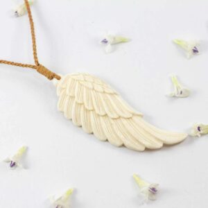 wing necklace boho