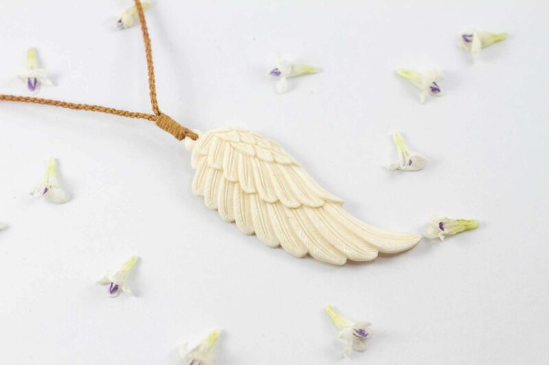 wing necklace boho