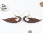 Swan-earrings